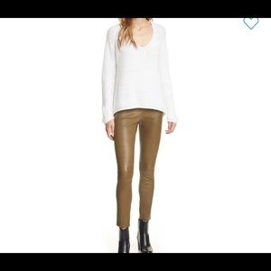 Rag & Bone Joseph Vneck cozy shaker stitch sweater